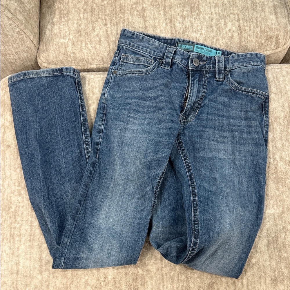 Men's Revolver Straight Slim Straight Leg Blue Jeans